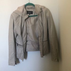 Moto style Rain Jacket